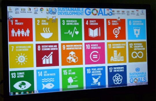 2017年8月 SDGsとの初めての出会いでした。